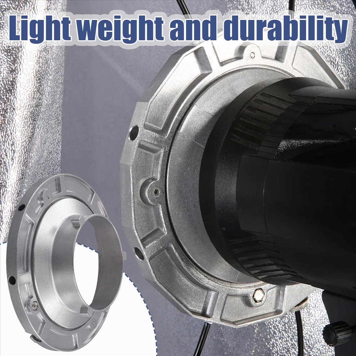Photography Lighting Composition - A48U Bowens Mount Softbox Speed Ring