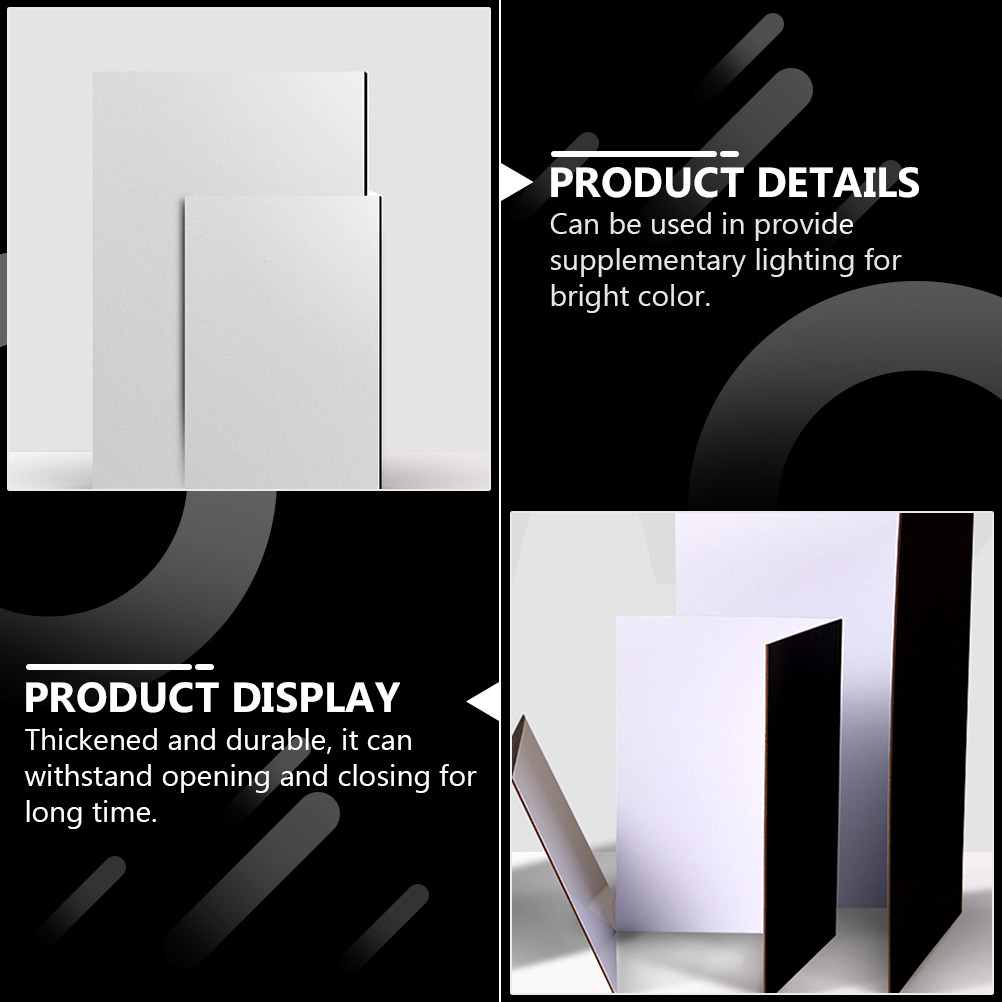 Photography Lighting Reflectors - Black White Collapsible Reflector Board Photography