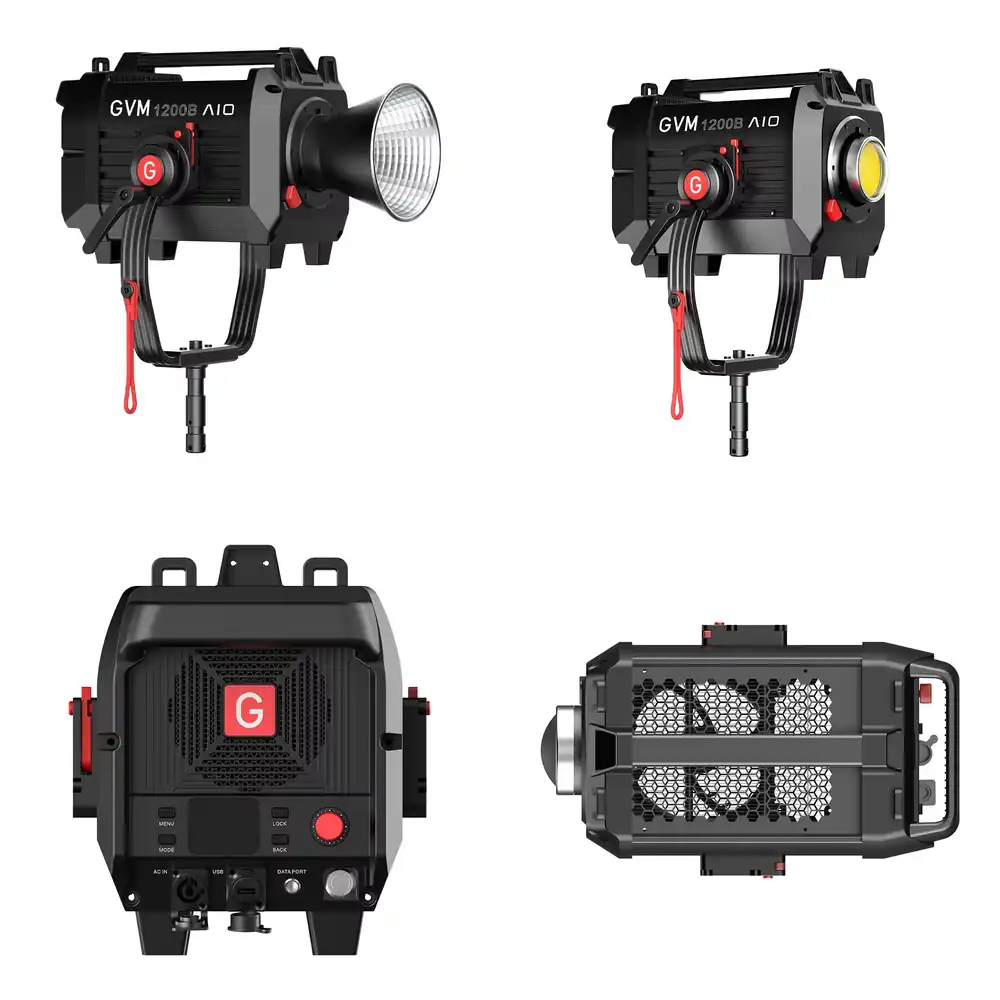 Photography With Lighting - GVM SD1200B AIO 1200W Photography COB