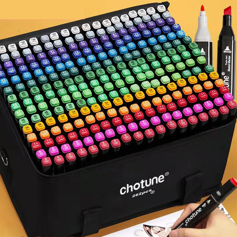Coloured Gel Set - 24-80 Colour Double Headed Oily Marker