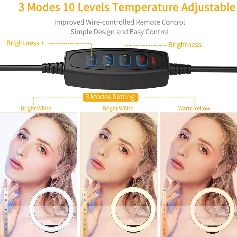 16/26/33cm Selfie Ring Light P - Photography Lighting Set Up recension och pris