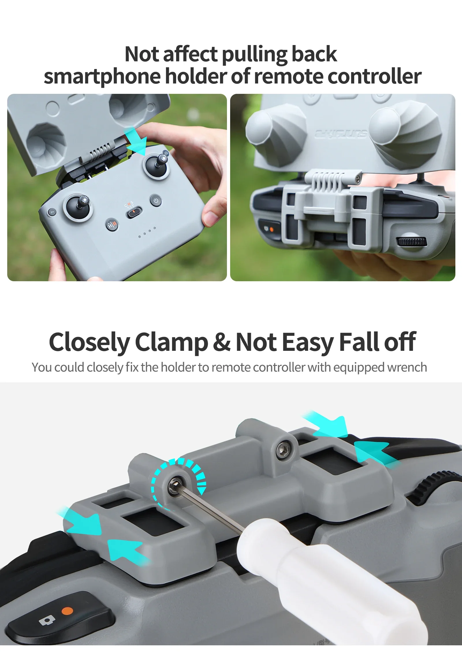 2 in 1 Controller Protector Su - Dji Drone Air 3 recension och pris