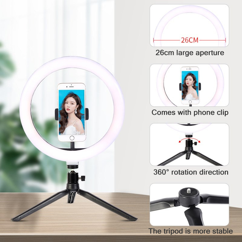 26cm 10 inch Led Ring Selfie L - Photography Lighting Set Up recension och pris