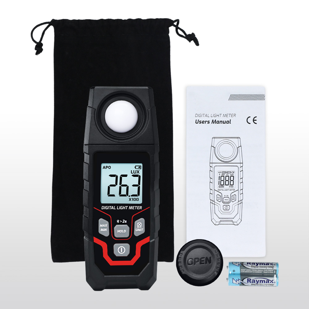 Bluetooth Digital Lux Meter w/ - Photography Lighting Meter recension och pris