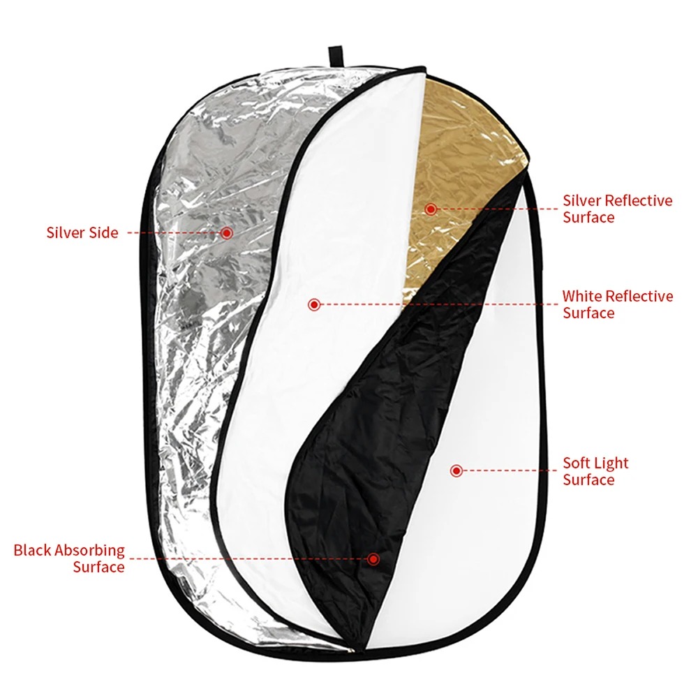 Portable 5 in 1 Collapsible Ph - Photography Lighting Reflectors recension och pris