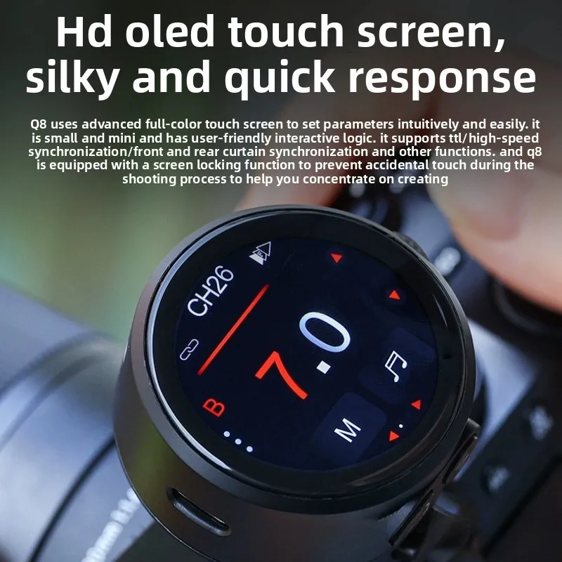 TR-Q8 Composite Hot Shoe Touch - Photography Lighting Composition recension och pris