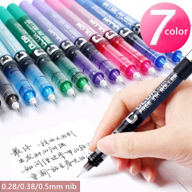 7pcs/set Large Capacity Straig - Coloured Gel Set recension och pris